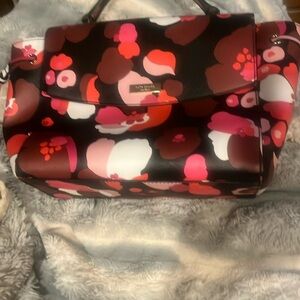 Kate Spade laurel way Lilah Floral Satchel